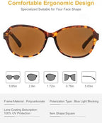3 Pack Reading Sunglasses for Women, Sun Readers Glasses Spring Hinge Outdoor Sunglasses With UV400 Protection