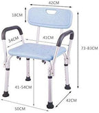 Bath Stools,Ergonomic Design Bath Stool Bathroom Seat Height Adjustable Tool Durable Aluminum Legs for Elderly, Senior, Handicap, Pregnant Woman 300Ibs,a