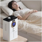 Gas Hydrogen Inhalation Machine, 99.99% High Purity H2 Hydrogen Inhaler, SPE/PEM Technology, 6 Hours Timer, Adjustable Flow Rate 600ml/min