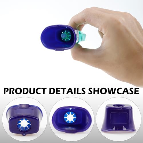 Eyedrop Guide Portable Eye Dropper Guide Reusable Eye Drop Guide Aid Eye Drop Bottle Auxiliary Holder Eye Drop Applicator for Adult Elderly