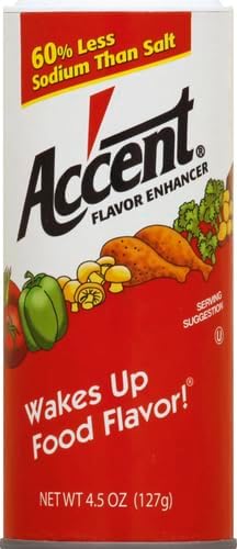 Ac'cent All Natural Flavor Enhancer, 4.5 Ounce