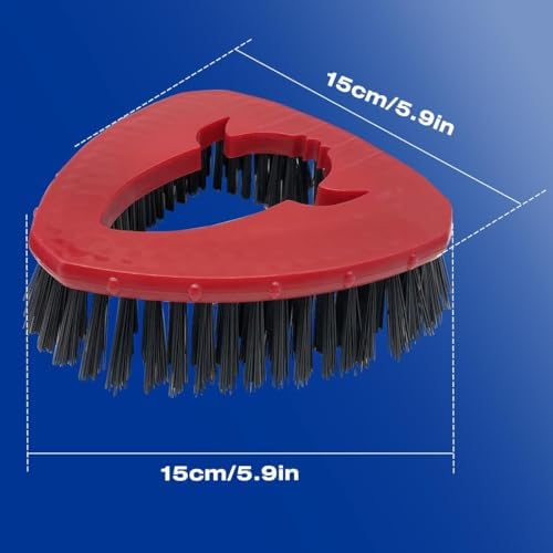 Scrubber for Vileda Turbo EasyWring Floor Mop Scrubbing Brush Cleaning Brush for Bathroom and Kitchen Tiles