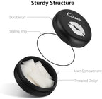 Mini Metal Container for Zyn Pouch | Zyn Metal Can | Small Storage Case | Zyn Pouch Holder – Compact, Airtight & Odor/Smell-Proof (Kiss)