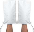 ForPro Professional Collection Premium Heated Mitts, Electric Thermal Moisturizing Hand Warmers for Spa Treatments, Dual Temperature Settings, 1-Pair