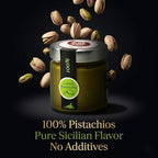 Alma Gourmet 100% Pistachio Butter – Pure Pistachio Paste, Unsweetened Pistachio Cream Spread, Single Ingredient Nut Butter, Perfect for Baking, Ice Cream & Dubai Chocolate Recipes, Imported from Sicily Italy, 6.7 oz (190g)