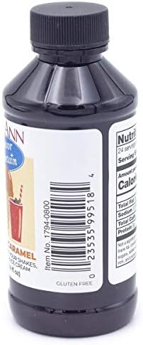 LorAnn Salted Caramel Flavor Fountain, 4 oz Bottle