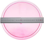 ZILAMPU Buttocks Vacuum Cups 180ml, XL Vacuum Therapy Cupping Machine Accessories 8.26 inch Diameter Butt Suction Cups with Y-Hose for Butt Lifting Body Massage, 1 Pair (Pink)