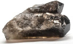 3.2" 190g Rainbow Sparkling Black Smoky Quartz Rough Points Cluster Natural Gemstone Crystal Mineral Collectible Raw Specimen - Brazil