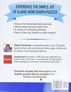 Funster 250+ Large Print Word Search Puzzles for Adults: Word Search Book for Adults Large Print with a Huge Supply of Puzzles