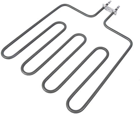 Heating Component, Electric Heating for Sauna Stove Stainless Steel Straight Heat Sauna Heating Component(2000W)