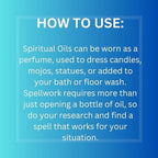 UNCROSSING Spiritual Oil (aceite) for Hoodoo, Voodoo, Santeria, Wicca, Rootwork, & Spells
