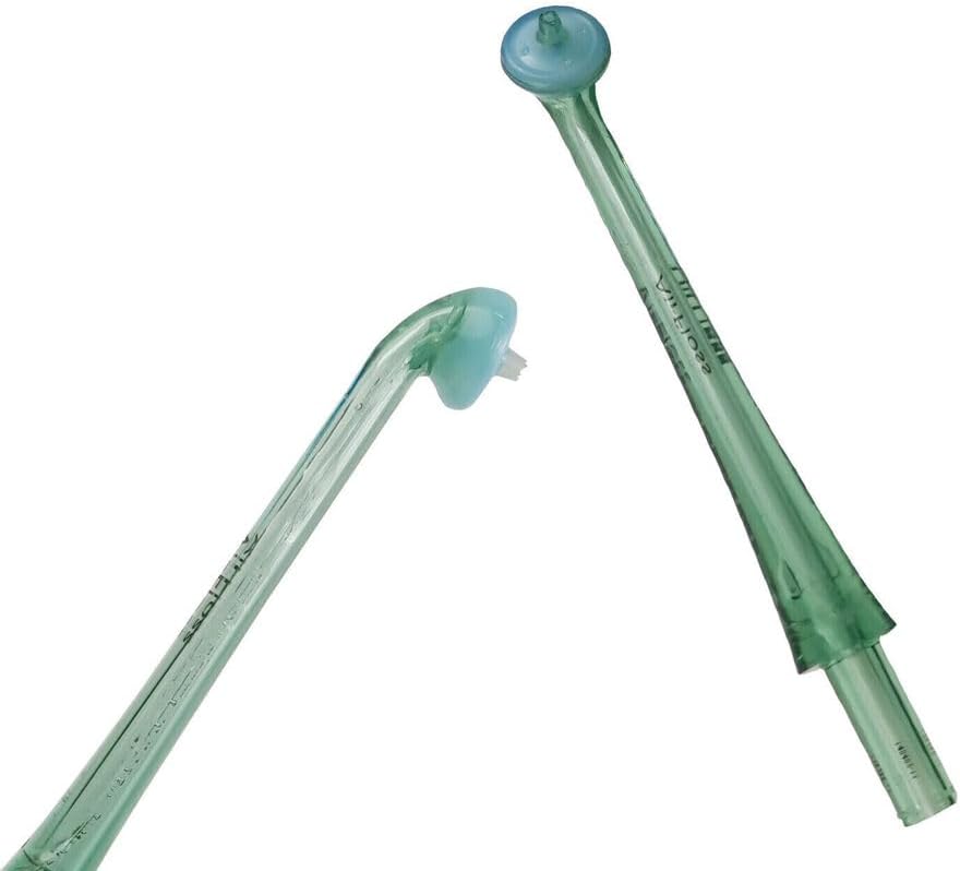 Replacement Irrigator Nozzles for Sonicare AirFloss HX8111 HX8211 HX8240 HX8140 HX8240 HX8141 HX8181 HX8281 HX8255 Interdental Flosser Nozzel (1 Pack)