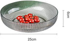 Zcooooool Fruit bowl Stylish designed Fruit Basket Food Grade Plastic Super Durable Fruit Bowls