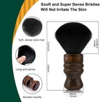 NICEMOVIC Large Barber Neck Duster Brush, Professional Barber Accessories Cleaning Supplies, Stocking Stuffers for Men Fathers Day Dad Gifts, Duster Nylon Brushes Hair Cutting Styling Brush Tool