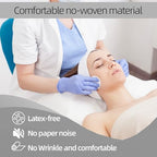 Jointown Disposable Massage Table Sheets-71" x 31.5" x 50 Sheets/Roll-30 g/㎡-6 Roll Non woven Bed Sheets with Face Hole -Soft and Durable Table Cove Ideal for Spa, Massage Table, Tattoo, Waxing Table