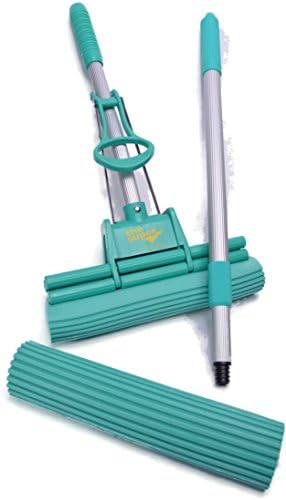 The Super® Standard 11" Double Roller PVA Sponge Mop Set (Mop and 1 Extra Refill)