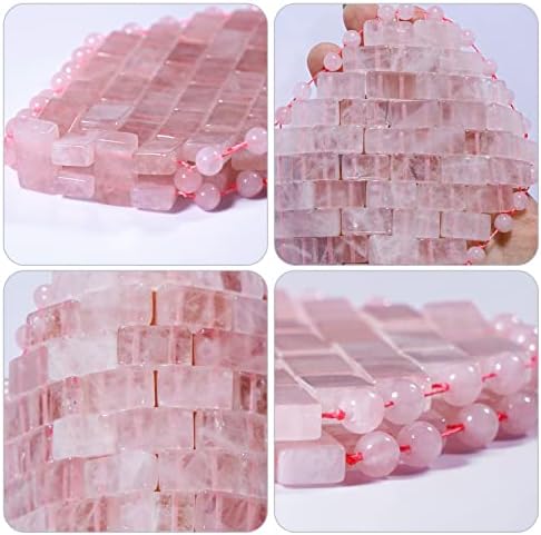 gemshan Quartz Eye Mask, Rose Jade Eye Mask Natural Crystal Sleep Mask, Eliminate Wrinkles Puffiness Headache and Migraine Relief Mask (#2-Rose Quartz)