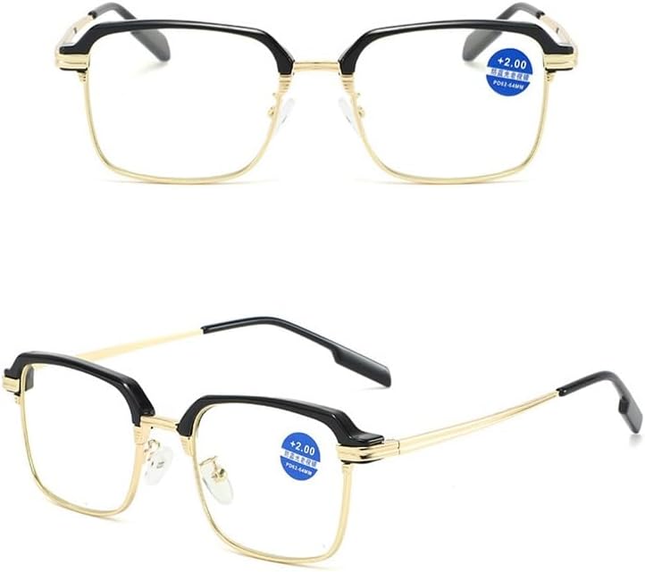 Large Frame Reading Glasses, Photochromic Progressive Bifocal Sunglasses, Transition Business Reader glasses men