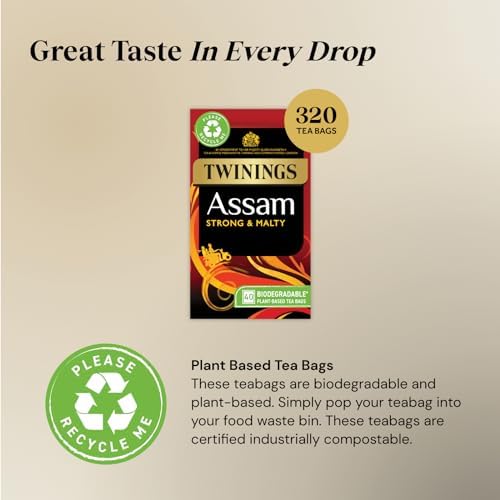 Twinings Assam Tea 80 (Pack of 4)