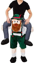 Men's German Bavarian Oktoberfest Costume Set, Ride on Beer Costume for Adults Halloween and Beer Festival
