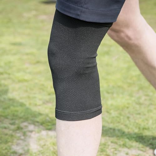 Back on Track Physio Knee Brace 4-Way Stretch 1107 with Welltex Technology, Black, XX-Large
