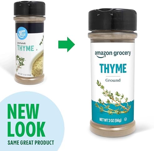 Amazon Grocery, Ground Thyme, 2 Oz