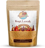 Monkey Business Coffee - Wild Kopi Luwak Coffee Whole Beans - Sustainably Sourced (from Indonesia) - 70oz (2kg)
