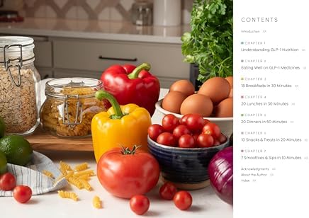 Simple Meal Solutions for GLP-1 Diets: 75 Recipes for Sustainable Weight Loss and Good Health