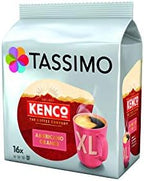 Tassimo Black Coffee Bundle - Costa Americano, Kenco Pure Colombian/Americano Grande, L'Or Classique XL, Jacobs Caffe Crema Classico XL pods - Pack of 5 (80 Servings)