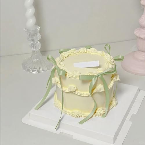 Sage Green Satin Cake Decoration Bows, 20 Pcs Pre-Tied Ribbon Bow for Cake Decorating, Lightweight Coquette Decor for Birthday Cupcake Dessert