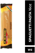 LA MODERNA,Spaghetti Pasta 16 oz, Made with Durum Wheat Semolina, Enriched with Iron & B Vitamins-| Non-GMO-| Kosher-, Pantry Essential, (Pack of 5)