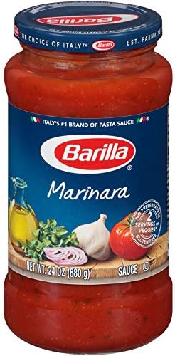 Barilla Pasta Sauce, Marinara, 24 Ounce (Pack of 8)