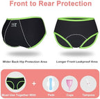 Period Underwear for Teens Heavy Flow High Absorbency Girls Menstrual Panties Cotton Leakproof Protective Briefs