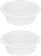ASAWASA 2 Pcs Silicone Liners for Wax Warmer,No Mess, No Scrape, Long Lasting and Reusable, 2.48 in in Bottom Diameter (medium size 2pcs)