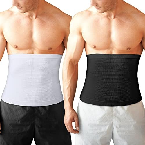 Sintege Men's Waist Control Belt Shaping Band Firm Tummy Control Shapewear Compression Waist Cincher Slimming Body Shaper