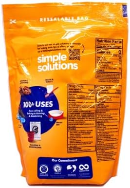 Arm & Hammer Baking Soda, 3lb Powder Bag, Pure Baking Soda for Baking, Cooking, Cleaning - Grocery