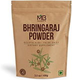 MB Herbals Pure Bhringraj Powder 100 Grams | Pure Bhringaraj Eclipta Alba Powder | Hair Care