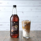 Sweetbird Vanilla Flavored Syrup – 1 Liter (Vegan, GMO Free, All Natural)