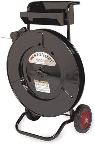 Signode 273725 Model DF-15 Dispenser for Both Steel and Plastic Strapping, 3/8"-3/4" Strap Size