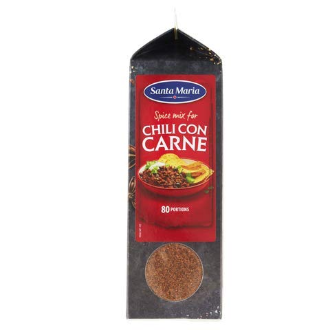 Santa Maria Chili Con Carne Seasoning Spice Mix - Mexican Seasoning for Chili Con Carne Recipes - 15.8 Oz, 80 Portions