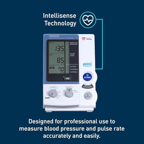 OMRON IntelliSense Professional Digital Blood Pressure Monitor for Clinical Use & Upper Arm Blood Pressure Cuffs - #1 Doctor & Pharmacist Recommended Brand - Clinically Validated