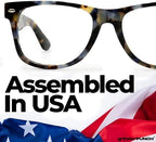 grinderPUNCH Designer Reading Glasses | Blue Light Blocking Readers for Women and Men | Stylish Readers for Enhanced Vision