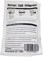 Instant Cold Pack (6”x 9”) – Set of 36 Disposable Cold Therapy Ice Packs for Pain Relief, Swelling, Inflammation, Sprains, Strained Muscles, Toothache – for Athletes & Outdoor Activities