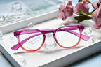 Eyekepper Fashion Readers Womens Reading Glasses (Purple-Red Frame, 4.00)