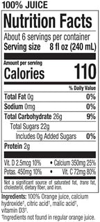 Tropicana Pure Premium 100% Orange Juice, No Pulp, Calcium and Vitamin D, 46 fl oz