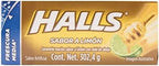 Mexican Halls Lemon and Honey Flavor (12 pack) Limon con Miel Original Classic Edition version mexicana 12 individually Sealed Packs with 9 pieces macizo