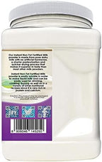 Instant Fortified Nonfat Milk Powder Jar 1.5 lbs - Proudly Made in America - Healthy Nourishing Essentials by Green Heights (Pack of 2)