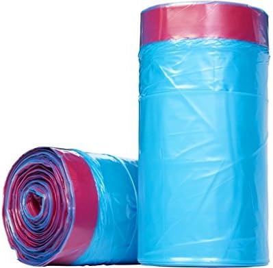 Husky HK30DS050BU 30-Gallon Drawstring Recycling Blue Bags, 50 Count