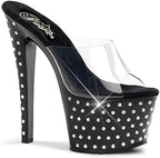 Pleaser Women's Stardust-701 Sandal