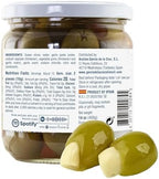 Garlic Stuffed Olives, Garcia de la Cruz, 14 oz (14oz, Garlic)